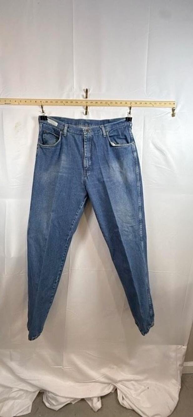 Red Kap Jeans Mens 38x34 Blue Denim PD60PW Relaxed Fit Workwear 100 Cotton Work